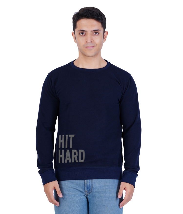 Hit Style Sweats Sweatshirt - Nvy-Hit